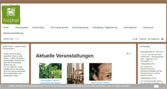 Desktop Screenshot of hilshof.de